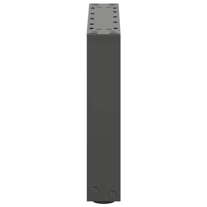 Salontafelpoten 2 st U-vormig 30x(30-31) cm staal antraciet