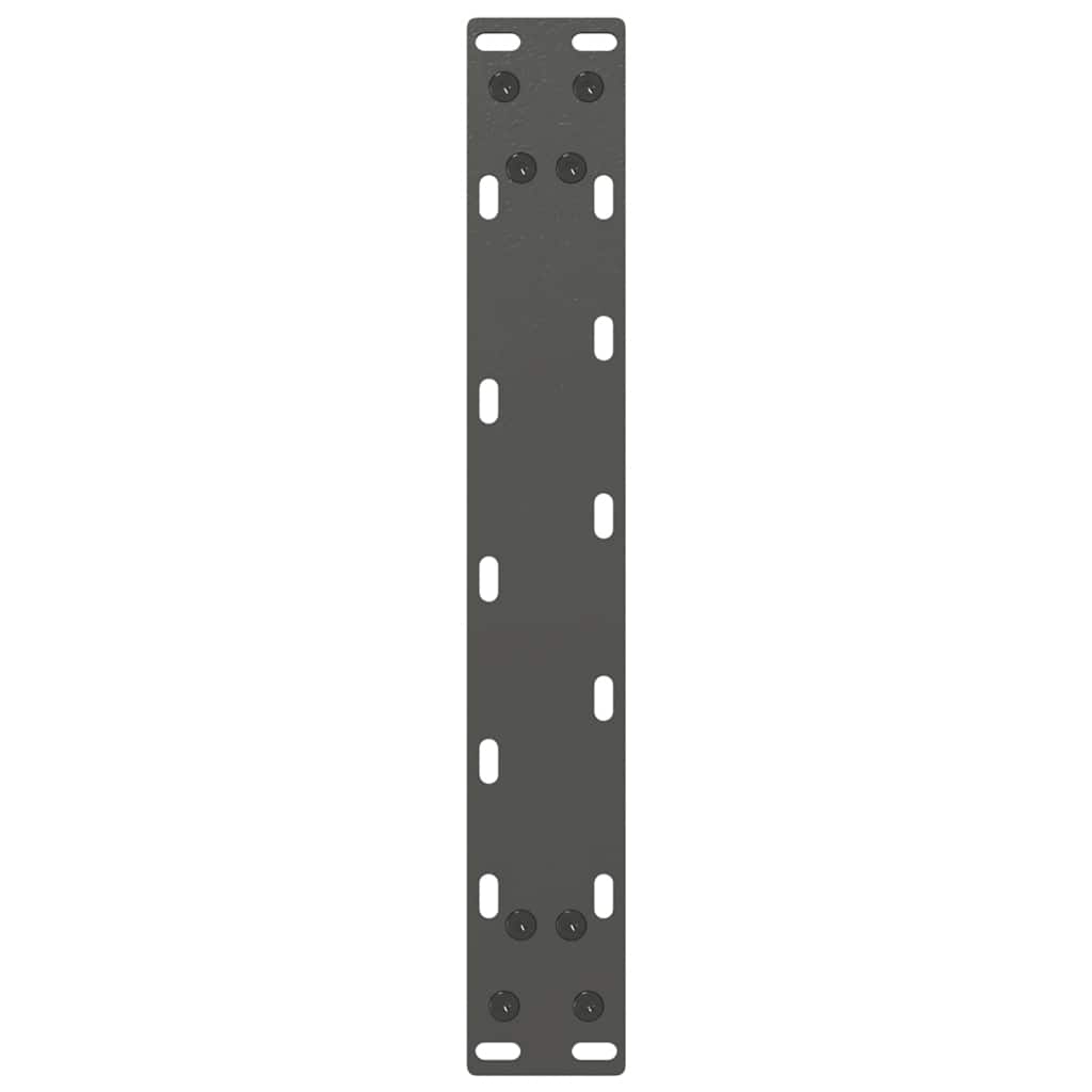 Salontafelpoten 2 st U-vormig 30x(30-31) cm staal antraciet