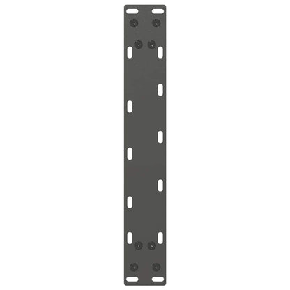 Salontafelpoten 2 st U-vormig 30x(30-31) cm staal antraciet