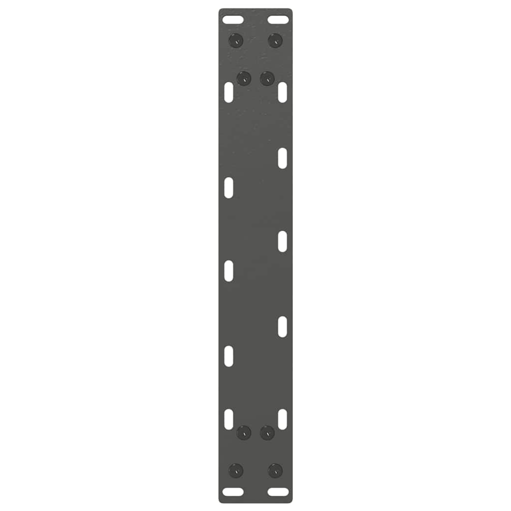 Salontafelpoten U-Vormig Staal Antraciet 2 40 x (30-31) cm