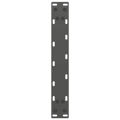 Salontafelpoten U-Vormig Staal Antraciet 2 40 x (30-31) cm
