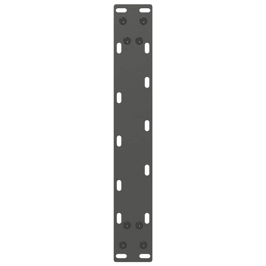 Salontafelpoten U-Vormig Staal Antraciet 2 40 x (30-31) cm