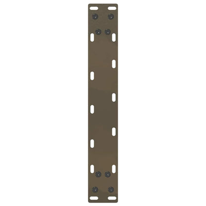 Salontafelpoten U-Vormig Staal Naturel 2 40 x (30-31) cm