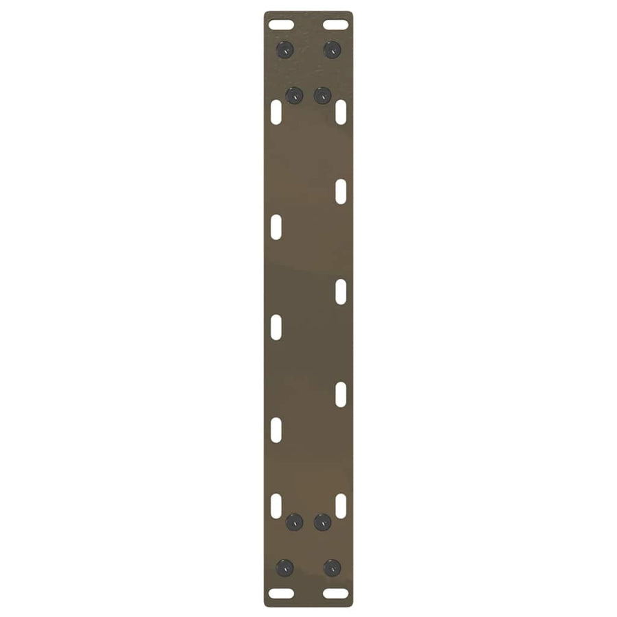 Salontafelpoten U-Vormig Staal Naturel 2 40 x (30-31) cm