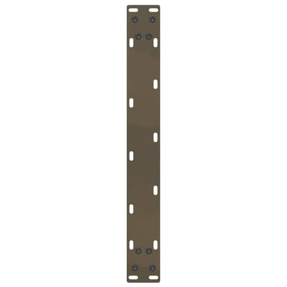 Salontafelpoten U-Vormig Staal Naturel 2 50 x (30-31) cm