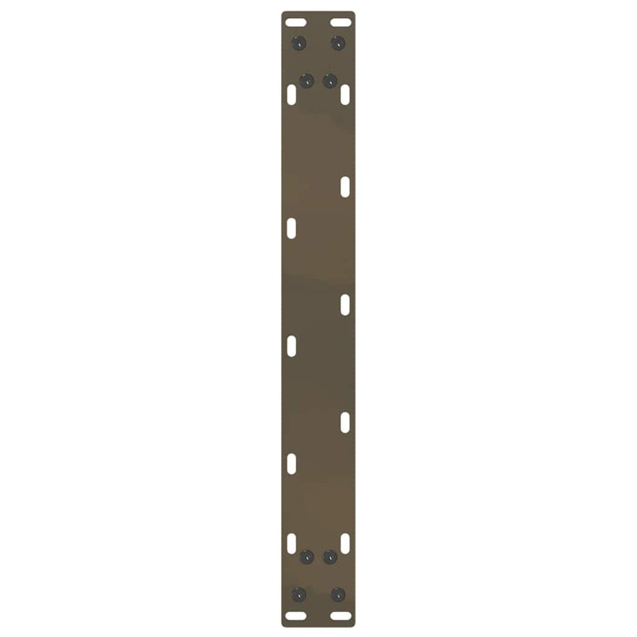 Salontafelpoten U-Vormig Staal Naturel 2 50 x (30-31) cm