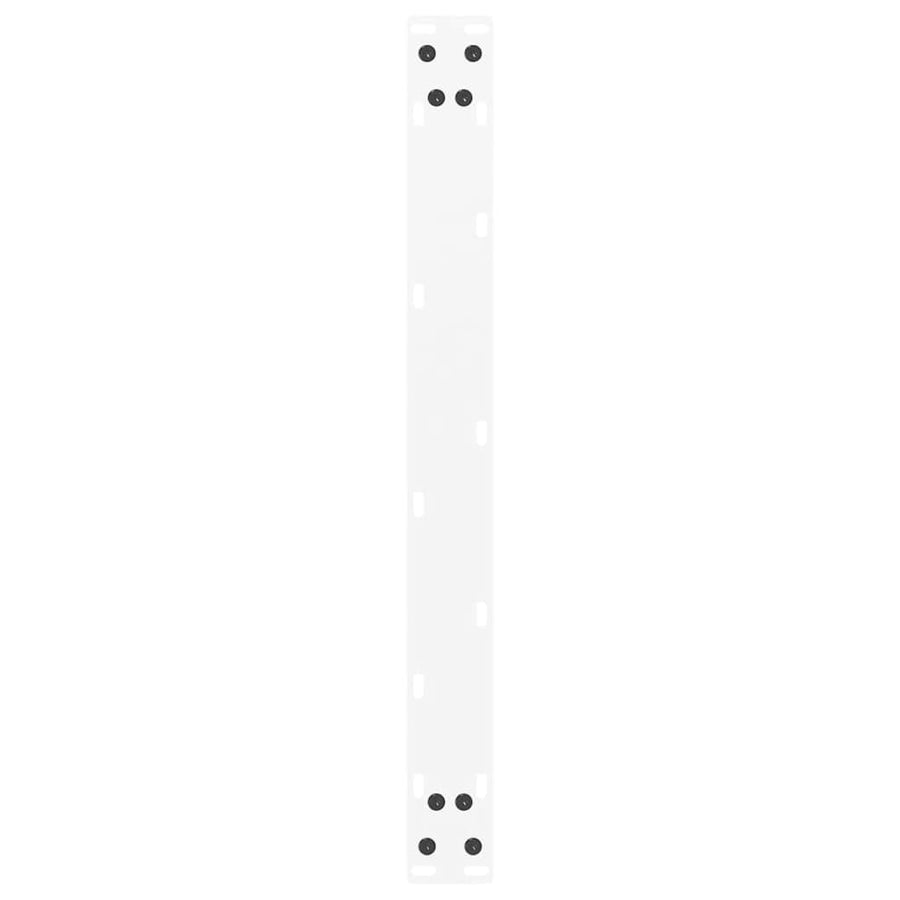 Salontafelpoten U-Vormig Staal Wit 2 60 x (30-31) cm