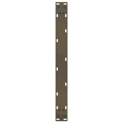 Salontafelpoten U-Vormig Staal Naturel 2 60 x (30-31) cm