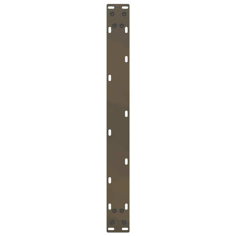 Salontafelpoten U-Vormig Staal Naturel 2 60 x (30-31) cm