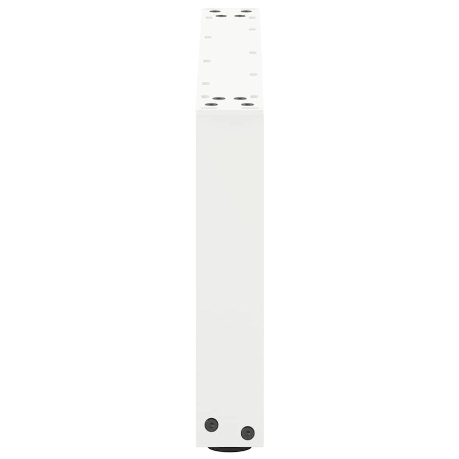 Salontafelpoten U-Vormig Staal Wit 2 70 x (30-31) cm
