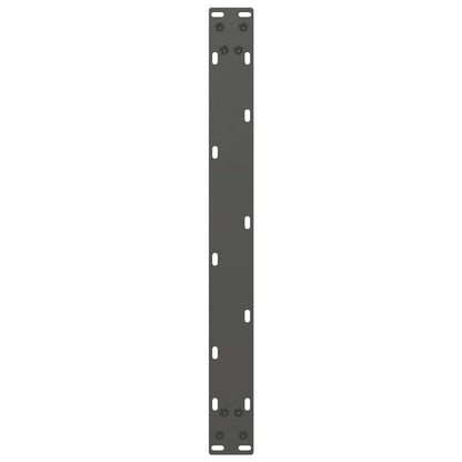 Salontafelpoten 2 st U-vormig 70x(30-31) cm staal antraciet