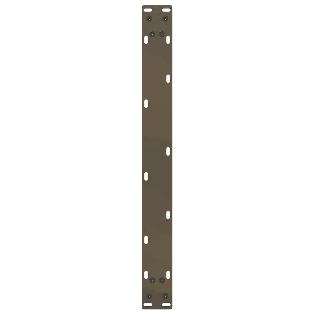 Salontafelpoten U-Vormig Staal Naturel 2 70 x (30-31) cm