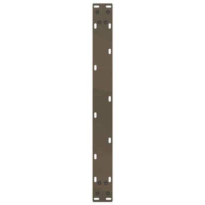 Salontafelpoten U-Vormig Staal Naturel 2 70 x (30-31) cm