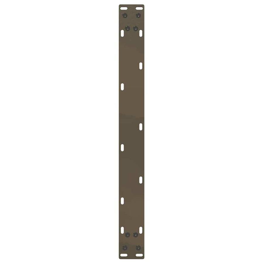 Salontafelpoten U-Vormig Staal Naturel 2 70 x (30-31) cm