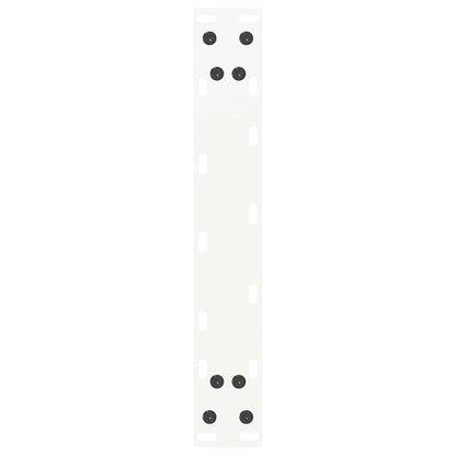 Salontafelpoten U-Vormig Staal Wit 2 28 x (42-43) cm