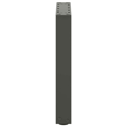 Salontafelpoten 2 st U-vormig 28x(42-43) cm staal antraciet