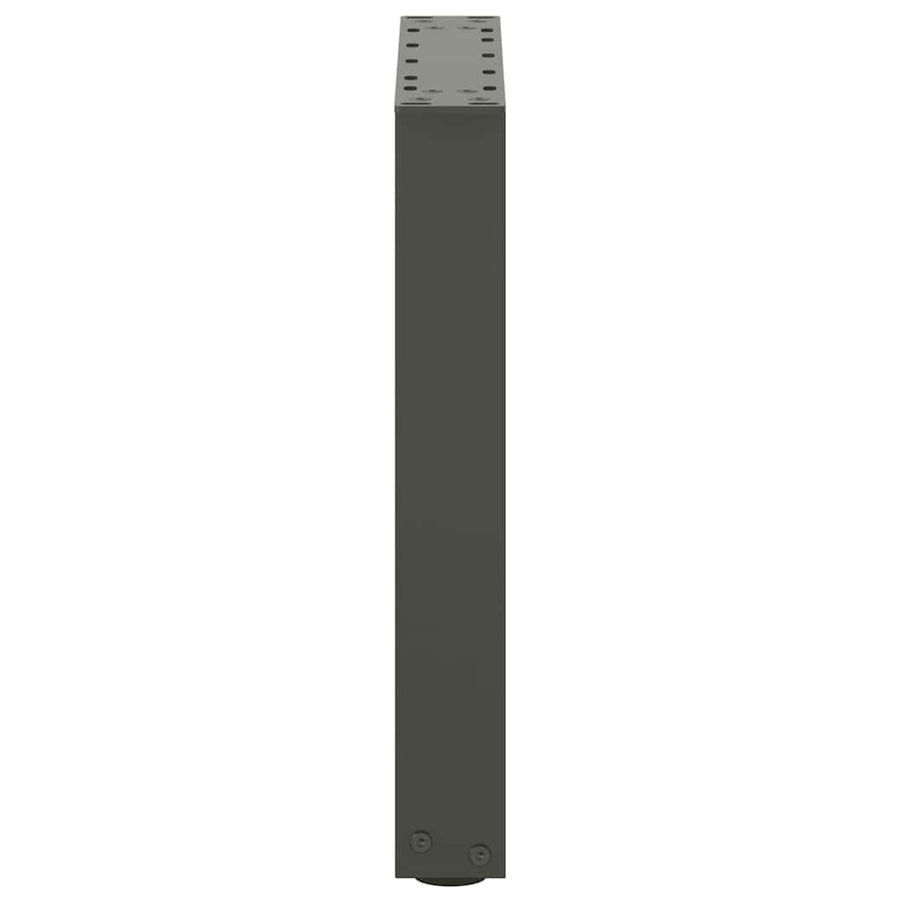 Salontafelpoten 2 st U-vormig 28x(42-43) cm staal antraciet