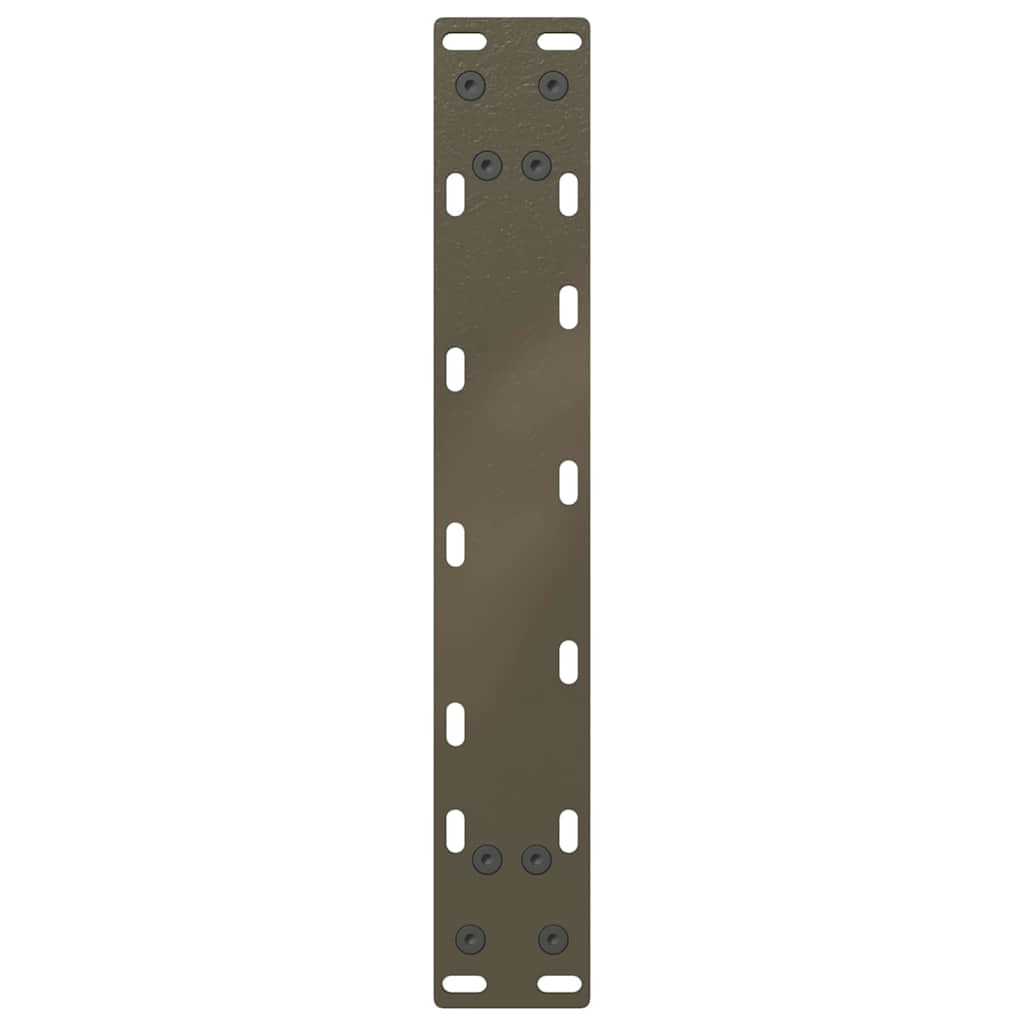 Salontafelpoten U-Vormig Staal Naturel 2 28 x (42-43) cm