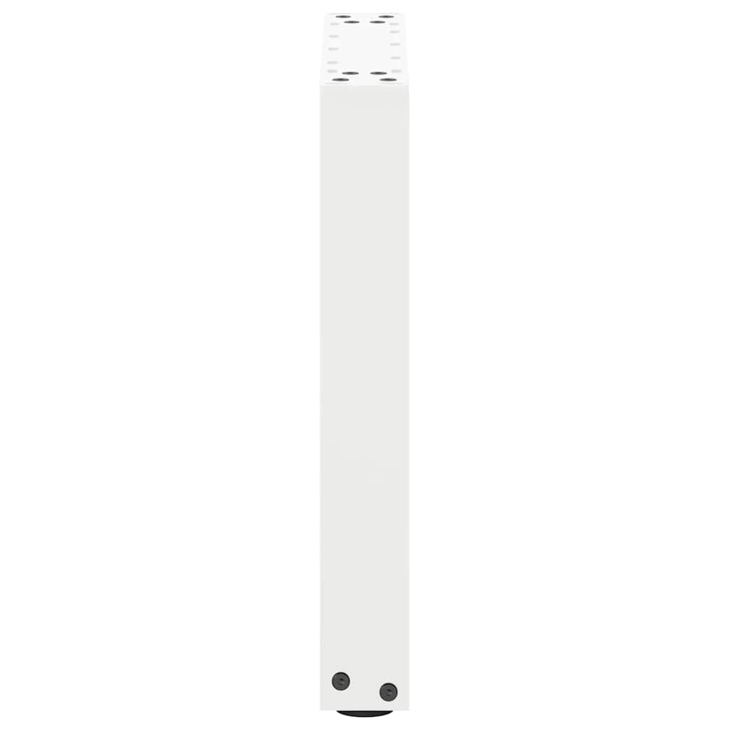 Salontafelpoten U-Vormig Staal Wit 2 38 x (42-43) cm