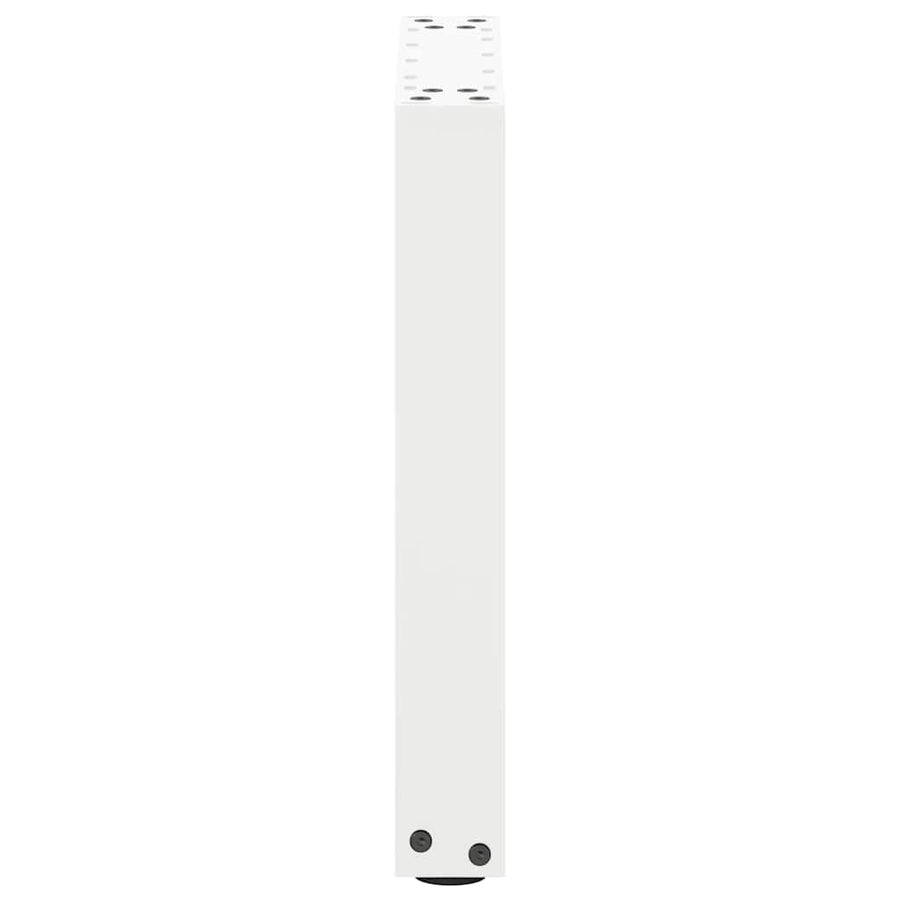 Salontafelpoten U-Vormig Staal Wit 2 38 x (42-43) cm
