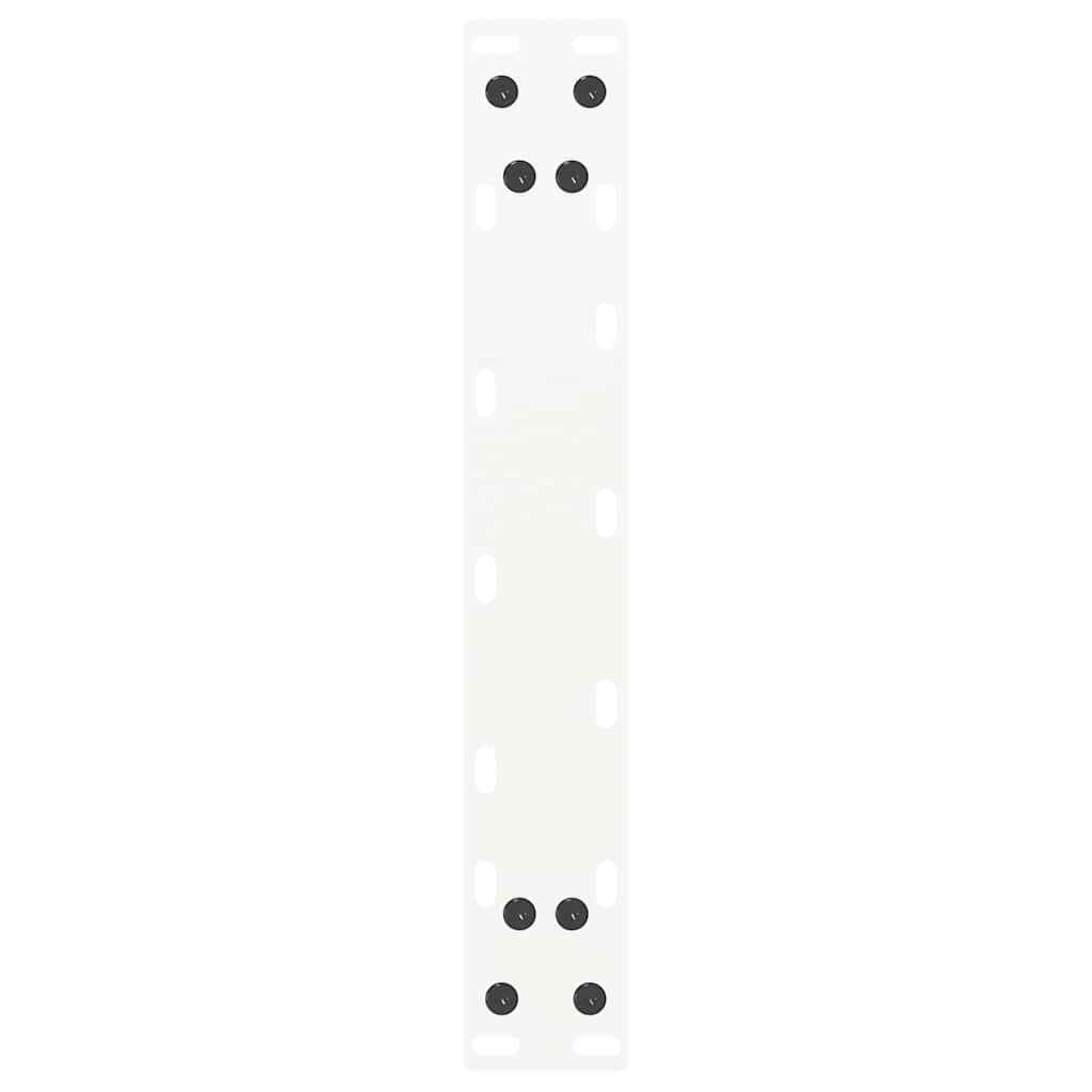 Salontafelpoten U-Vormig Staal Wit 2 38 x (42-43) cm