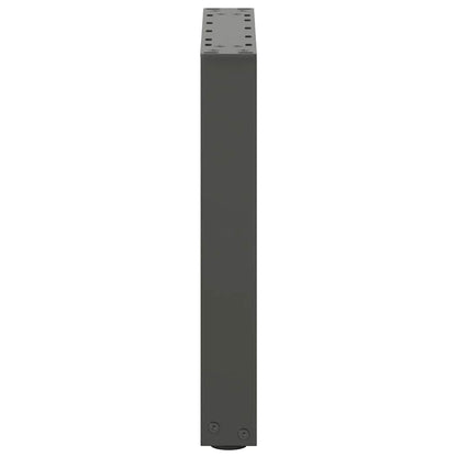 Salontafelpoten 2 st U-vormig 38x(42-43) cm staal antraciet