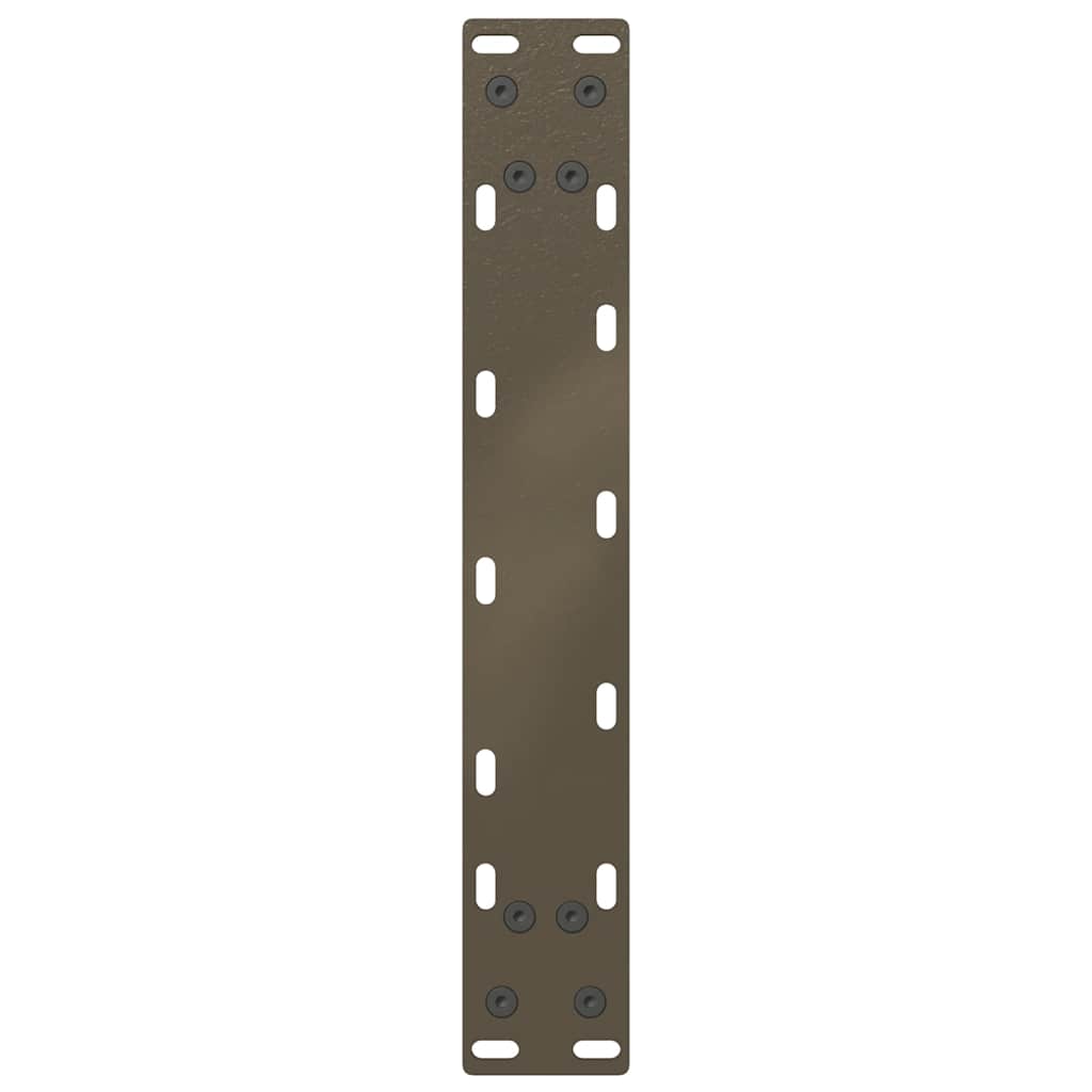 Salontafelpoten U-Vormig Staal Naturel 2 38 x (42-43) cm