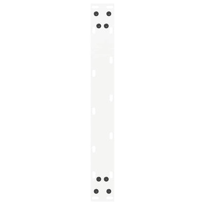 Salontafelpoten U-Vormig Staal Wit 2 50 x (42-43) cm