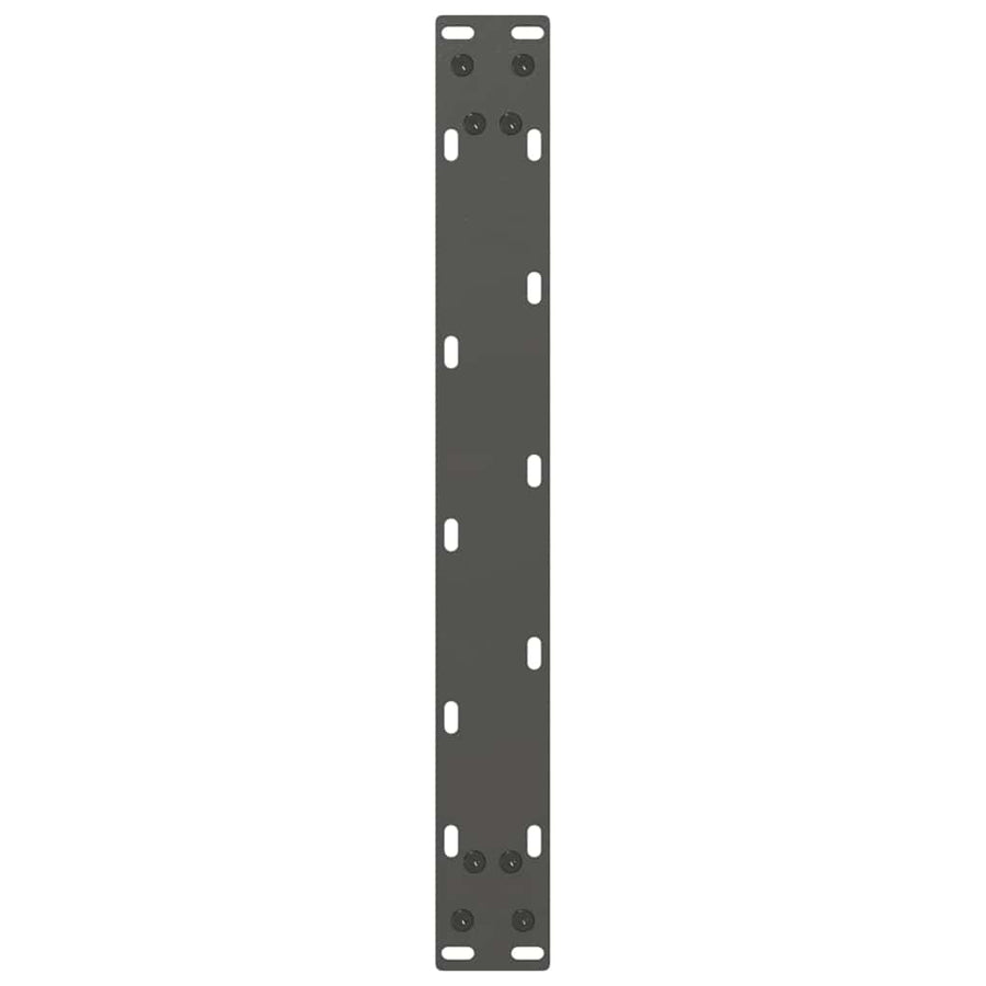 Salontafelpoten 2 st U-vormig 50x(42-43) cm staal antraciet