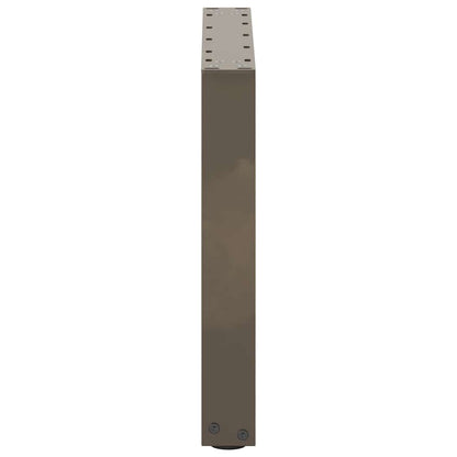 Salontafelpoten U-Vormig Staal Naturel 2 50 x (42-43) cm