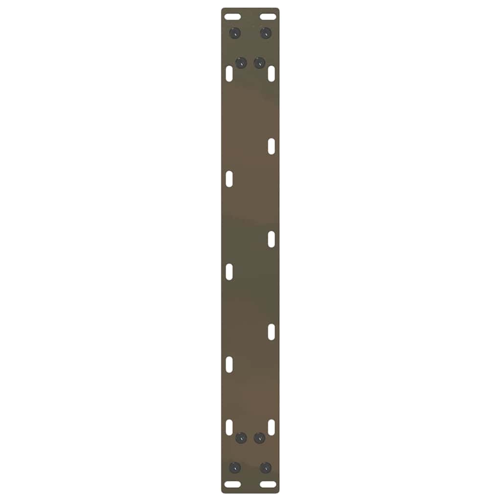 Salontafelpoten U-Vormig Staal Naturel 2 50 x (42-43) cm