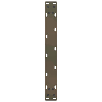 Salontafelpoten U-Vormig Staal Naturel 2 50 x (42-43) cm