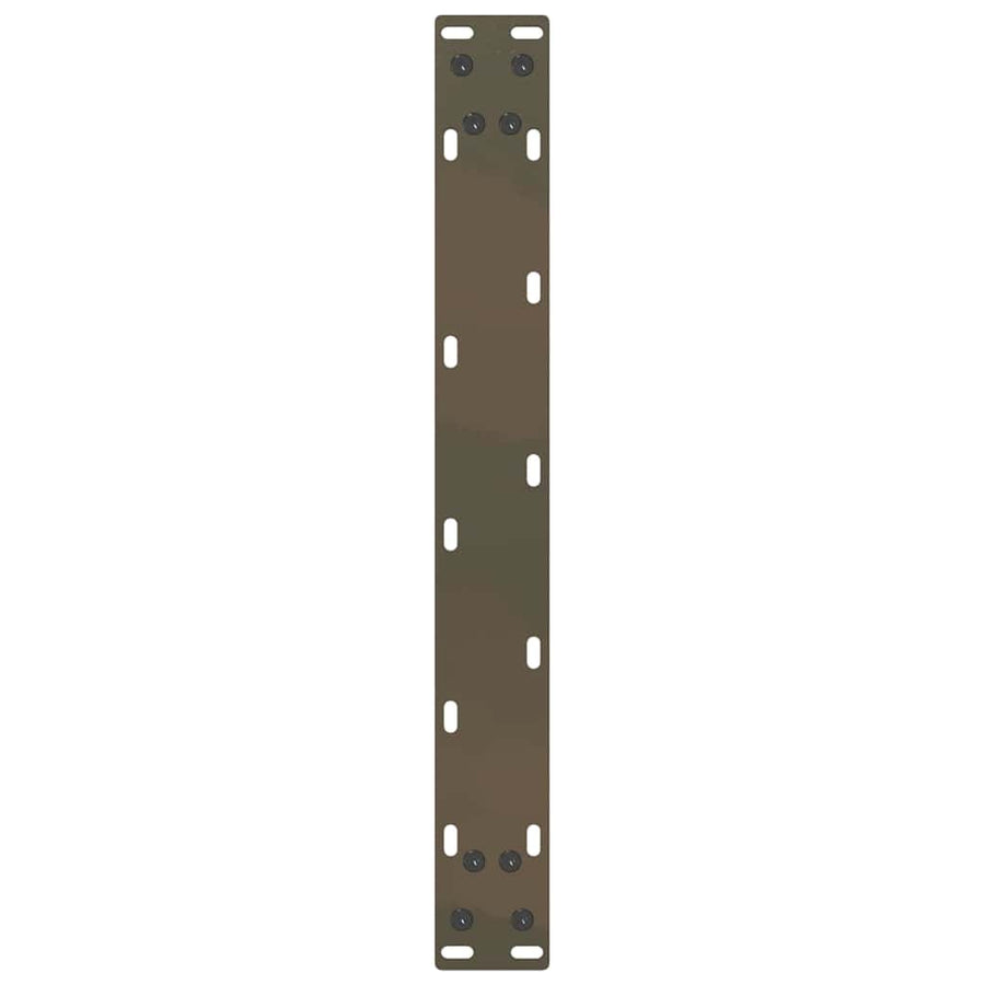 Salontafelpoten U-Vormig Staal Naturel 2 50 x (42-43) cm
