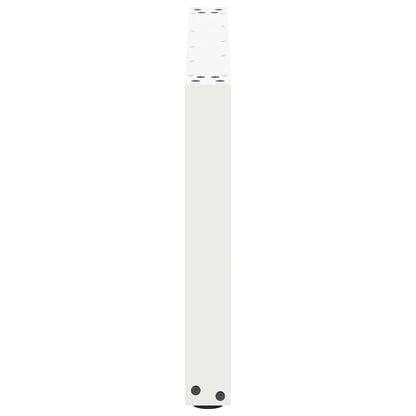 Salontafelpoten U-Vormig Staal Wit 2 60 x (42-43) cm