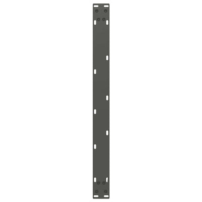 Salontafelpoten U-Vormig Staal Antraciet 2 60 x (42-43) cm