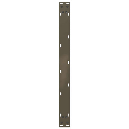 Salontafelpoten U-Vormig Staal Naturel 2 60 x (42-43) cm