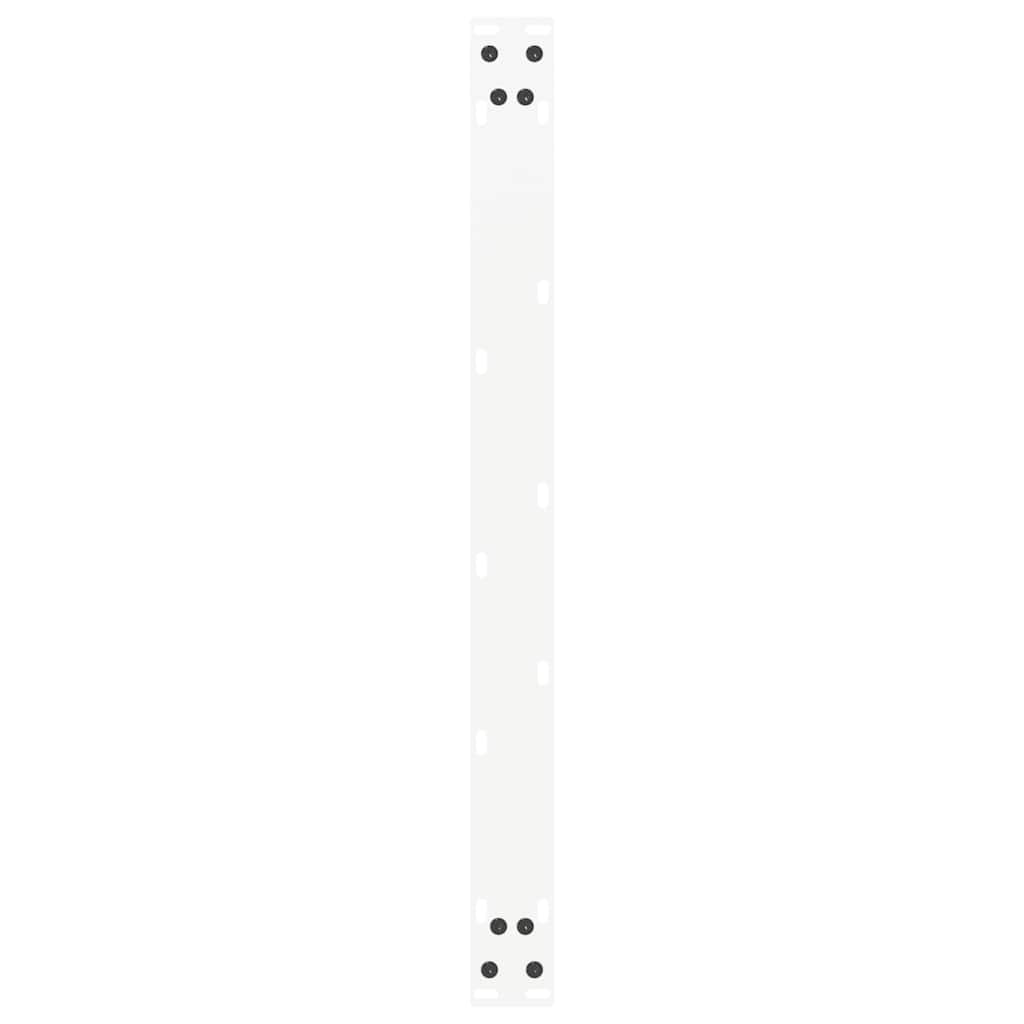 Salontafelpoten U-Vormig Staal Wit 2 70 x (42-43) cm