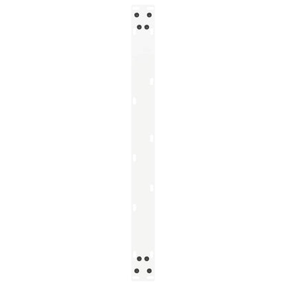 Salontafelpoten U-Vormig Staal Wit 2 70 x (42-43) cm