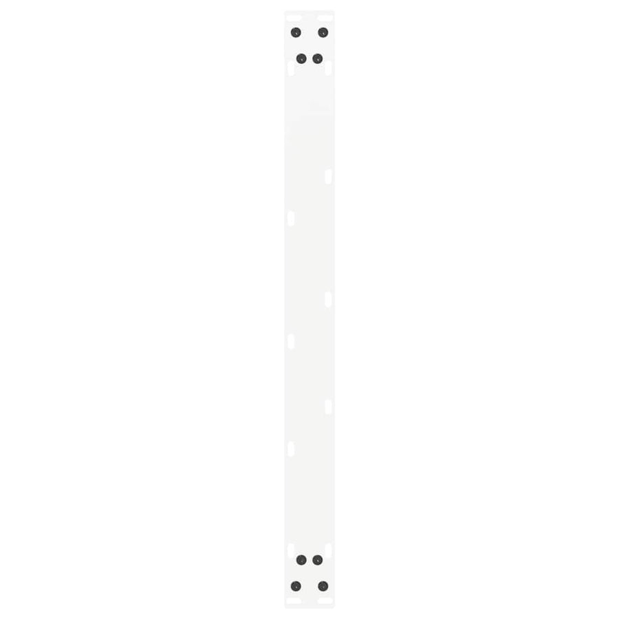 Salontafelpoten U-Vormig Staal Wit 2 70 x (42-43) cm