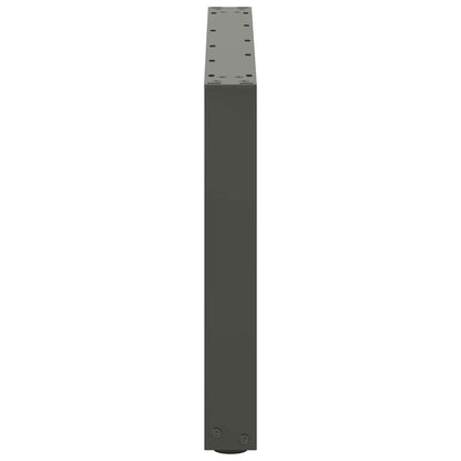 Salontafelpoten 2 st U-vormig 70x(42-43) cm staal antraciet