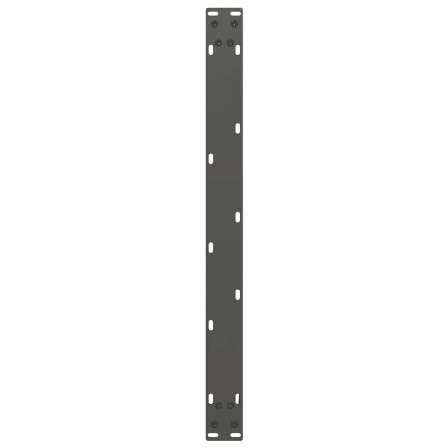 Salontafelpoten 2 st U-vormig 70x(42-43) cm staal antraciet