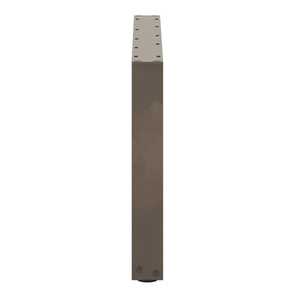 Salontafelpoten U-Vormig Staal Naturel 2 70 x (42-43) cm