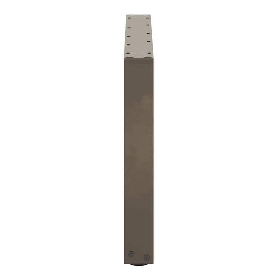 Salontafelpoten U-Vormig Staal Naturel 2 70 x (42-43) cm