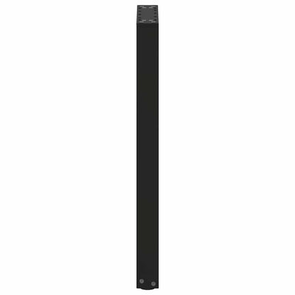 Salontafelpoten 2 st U-vormig 28x(72-73) cm staal zwart