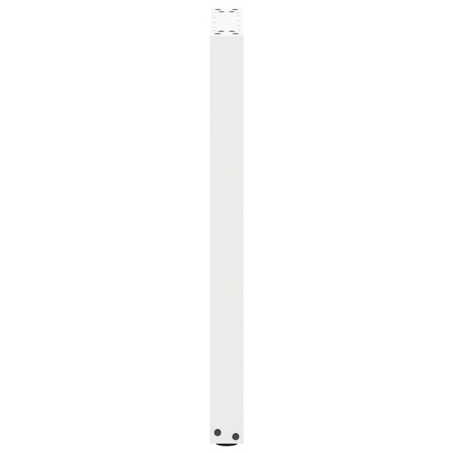 Salontafelpoten 2 st U-vormig 38x(72-73) cm staal wit