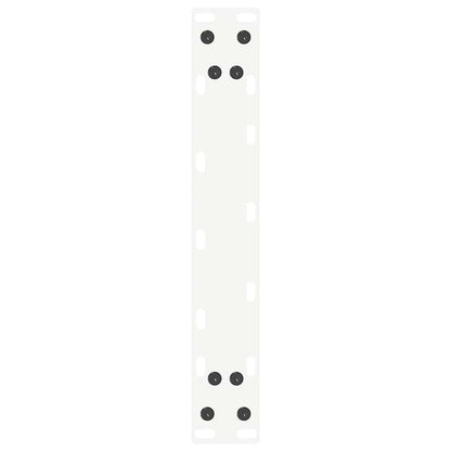 Salontafelpoten 2 st U-vormig 38x(72-73) cm staal wit
