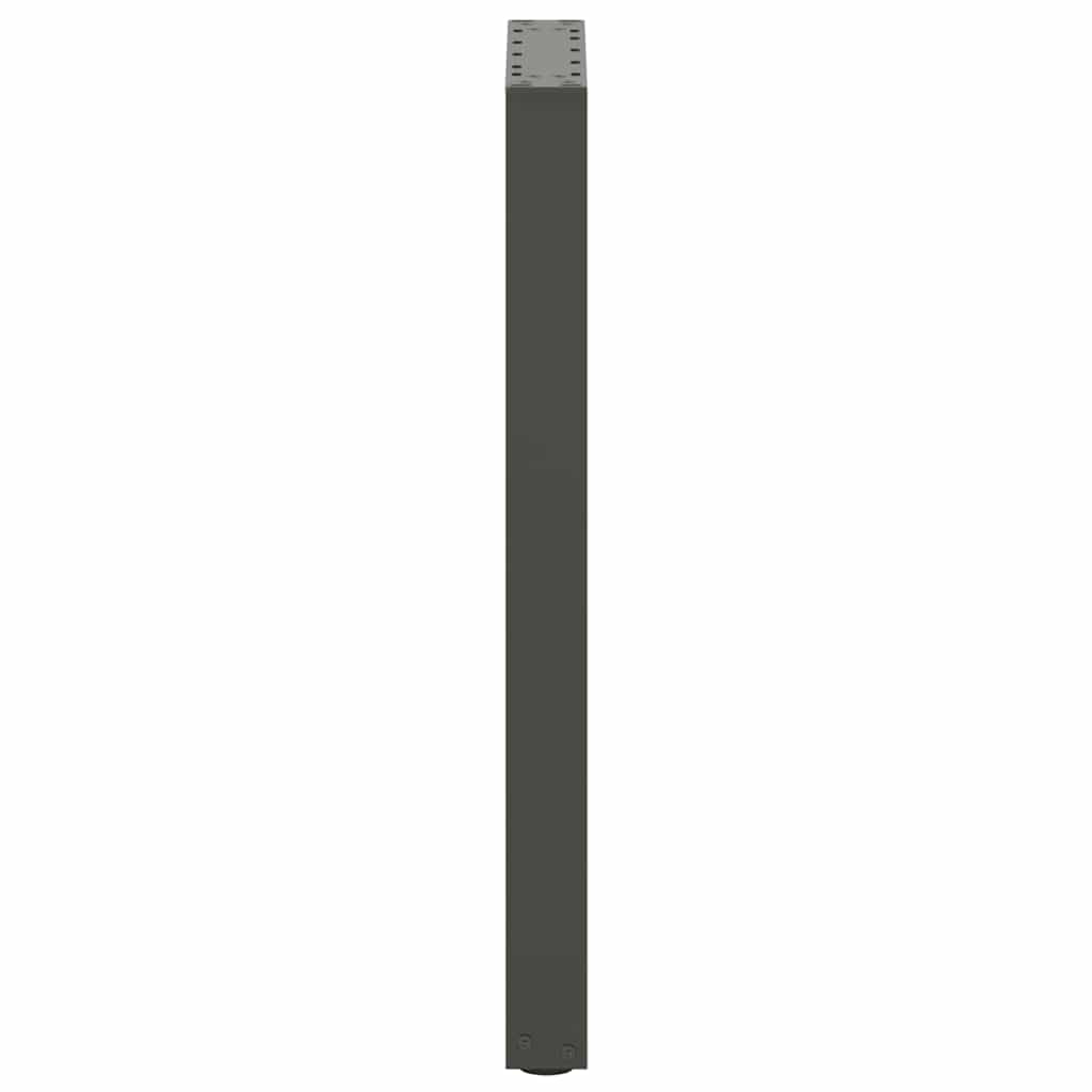Salontafelpoten 2 st U-vormig 38x(72-73) cm staal antraciet