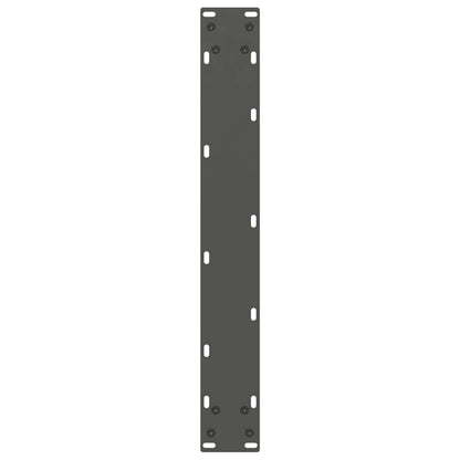 Salontafelpoten 2 st U-vormig 60x(72-73) cm staal antraciet