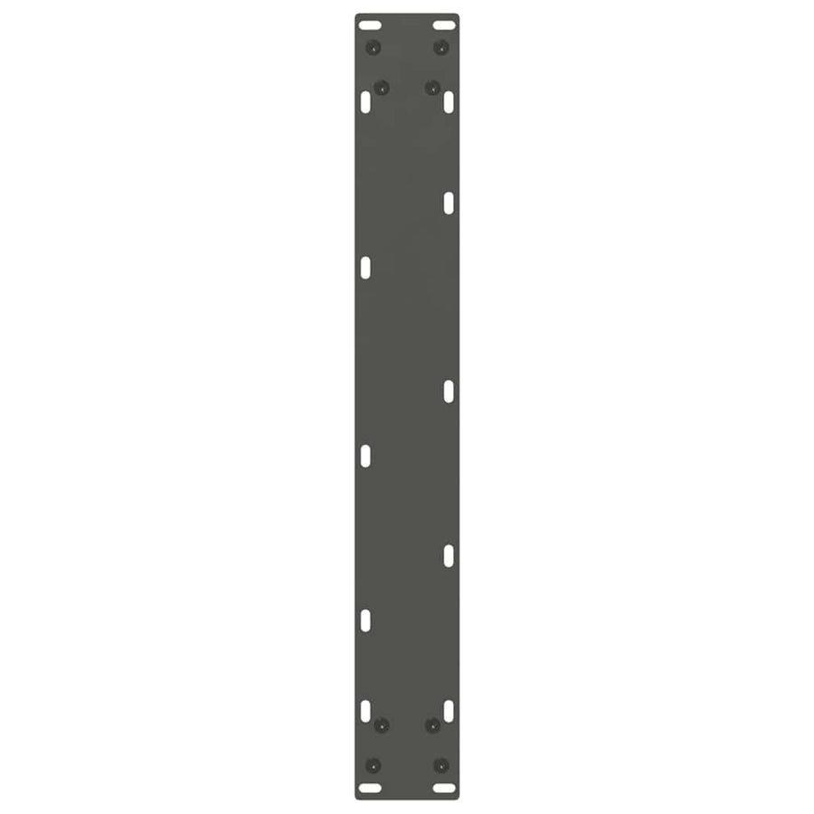 Salontafelpoten 2 st U-vormig 60x(72-73) cm staal antraciet