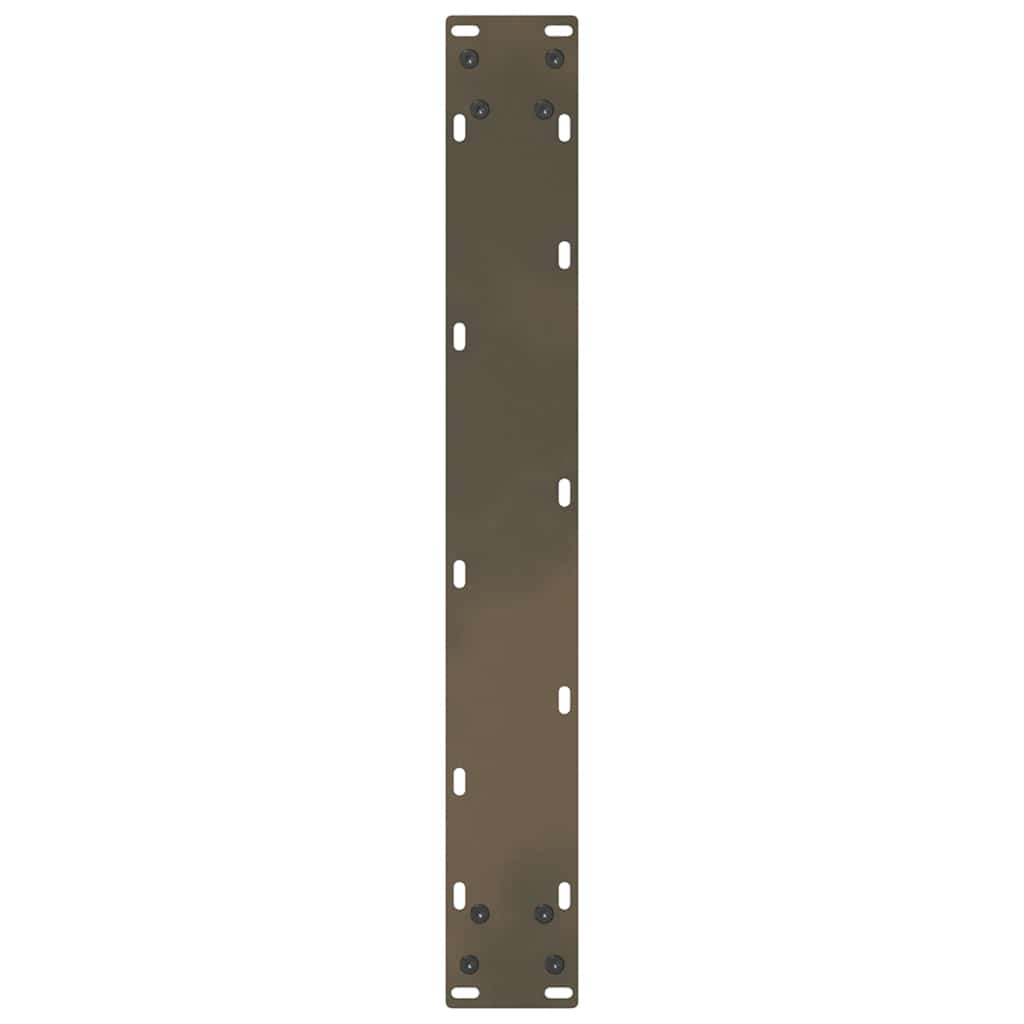 Eettafelpoten U-Vormig Staal Naturel 2 60 x (72-73) cm
